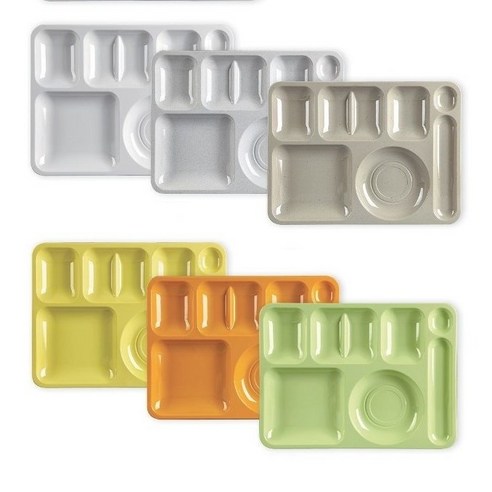 컬러풀하고 안전한 국산 멜라민 사구식판: 튼튼하고 예쁜 식탁을 위한 현명한 선택