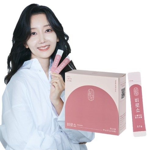 비로소 리얼 곡물 발효 소화 효소, 111g, 3개
