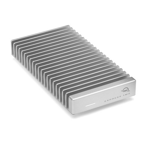 OWC Express 1M2 NVMe M.2 외장케이스 서린 (SSD미포함) USB4 40Gbs 썬더볼트 C타입 애플 맥 지원, 1개