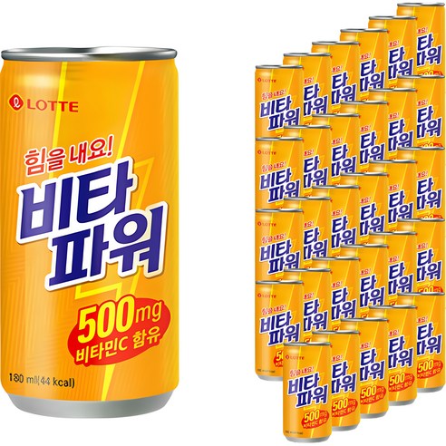 롯데칠성음료 비타파워, 180ml, 30개