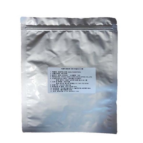 에너지 부스팅의 숨은 조력자, 말토덱스트린 1kg 파헤치기 말토덱스트린