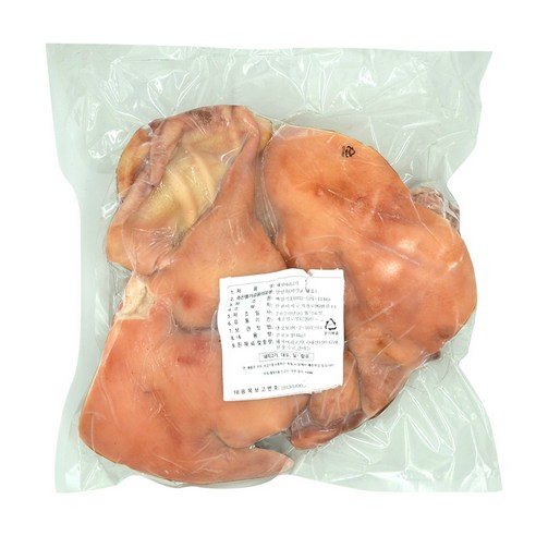 쫀득한 행복, 백암식품 삶은 돼지머리고기 반마리