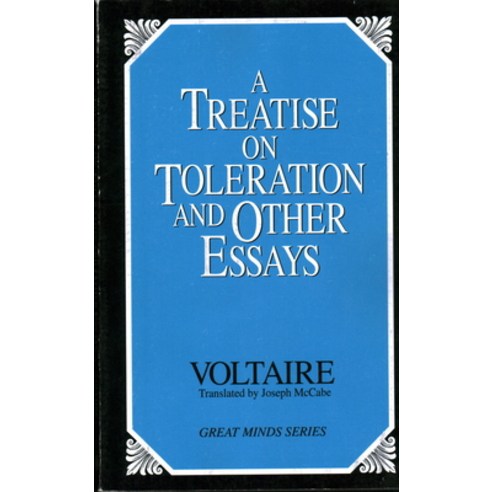 (영문도서) A Treatise on Toleration and Other Essays Paperback, Prometheus Books, English, 9780879758813