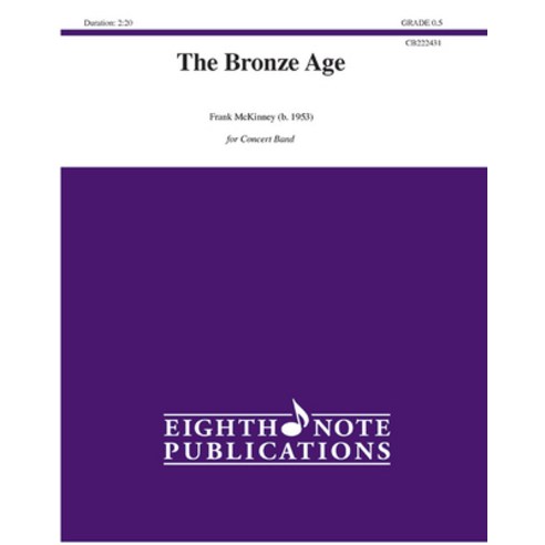 (영문도서) The Bronze Age: Conductor Score & Parts Paperback, Alfred Music, English, 9781771578837