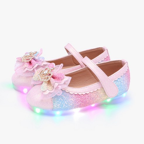 우리 아이 공주님 만들기, 마법 같은 LED 구두의 비밀! 유아구두