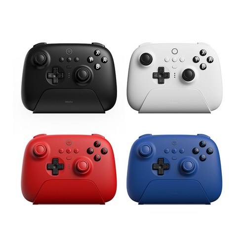 8BitDo Ultimate 얼티밋 블루트스 컨트롤러 NS버전 조이패드 충전독 포함, Black 2.4G, 1개