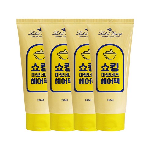 [라벨영] 쇼킹마요네즈헤어 스페셜ver 4개 리뷰후기