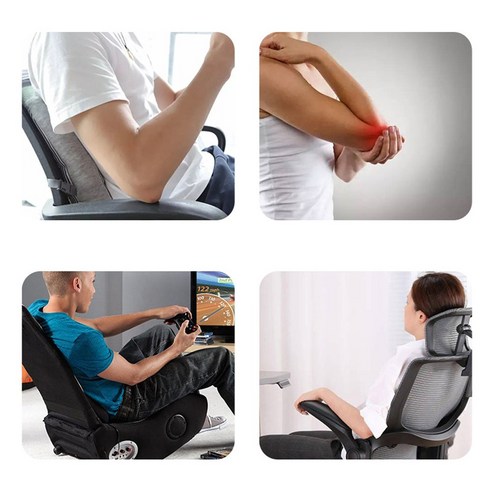 여름철 팔꿈치 땀띠 걱정 끝! 쾌적하고 편안한 메쉬 소재 팔걸이 쿠션