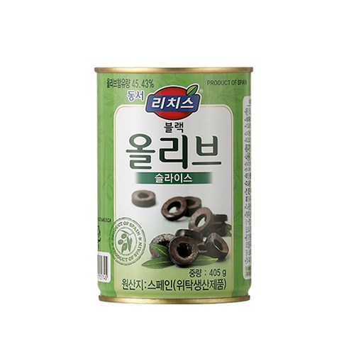 동서 올리브슬라이스, 405g, 1캔