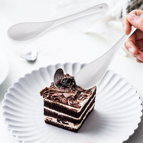 우아함과 기능성이 완벽하게 조화를 이룬 세라믹 티스푼 5종 세트