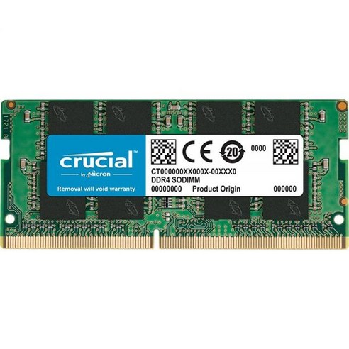 크루셜RAM 4GB DDR4 2400 MHz CL17 노트북 메모리 CT4G4SFS824A, 2400MHz