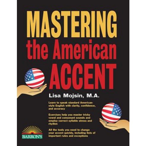(영문도서) Mastering the American Accent Paperback, Barrons Educational Series