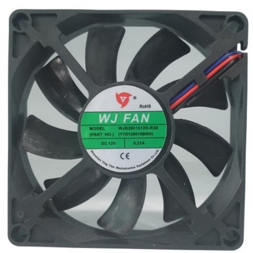 80mm 쿨링팬(냉각팬) / WJFAN / DC FAN / 모델명 WJB2801512H-R30 / 80X80X15T / 12V / RD센서