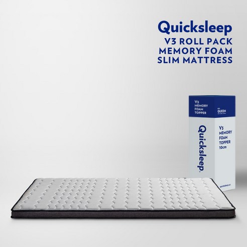 퀵슬립 V3메모리폼 슬림 매트리스 토퍼는 높은 품질과 편안한 사용감으로 인기있는 제품입니다.