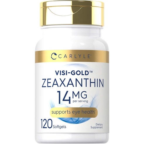 Carlyle Zeaxanthin 칼라일 제아잔틴 14mg 120정 2팩, 2개, 120개