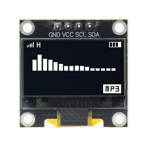 기존 0.96 인치 oled IIC 직렬 백색 OLED 디스플레이 모듈 128X64 I2C SSD1306 12864, 01 SSD1315 White