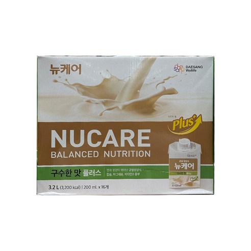 코스트코 대상 뉴케어 구수한 맛 플러스 200ml X 16개, 단품 코스트코 대상 뉴케어 구수한 맛 플러스 200ml X 16개, 단품