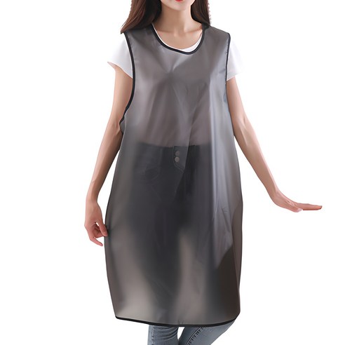 "옷 버릴 걱정 끝! 얼룩 스트레스 날려줄 마법 같은 앞치마" 미용앞치마