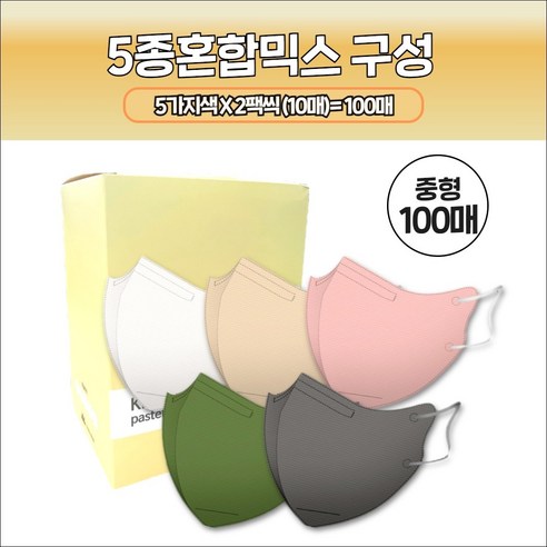 KF94 등급으로 황사와 미세먼지로부터 믿음직하게 보호하는 안전하고 편안한 키리아슬림황사방역마스크