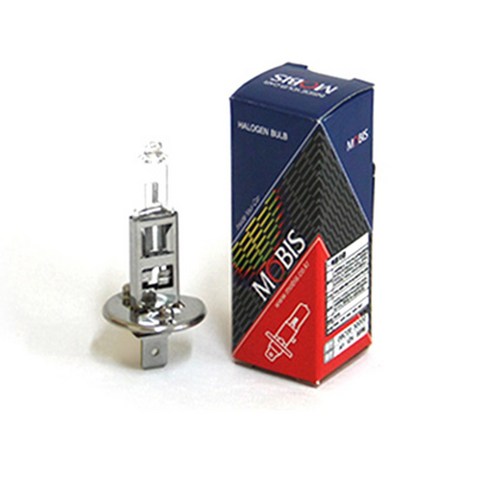 모비스 자동차 전조등 전구 H1 H3 H4 H7 H8 H11, H7 24V 70W, 1개