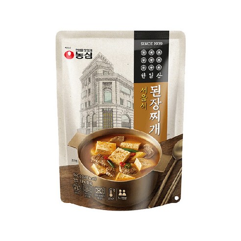 한일관 된장찌개, 460g, 6개