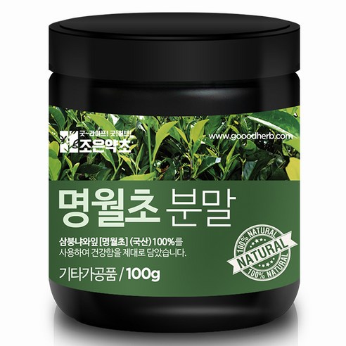 굿허브 명월초가루 100g, 없음, 상세설명 참조, 1개