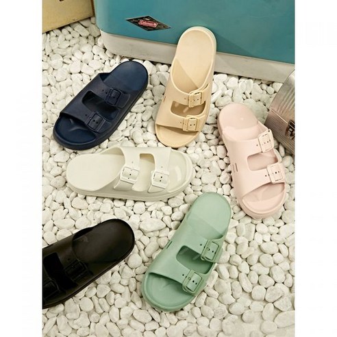 버켄스탁 Birkenstock 블랙 남녀공용 보스턴 빅버클 버켄스탁암스테르담 Best Top5 11 슈펜 EVA 리커버리 투버클 슬리퍼 AFDU79S13