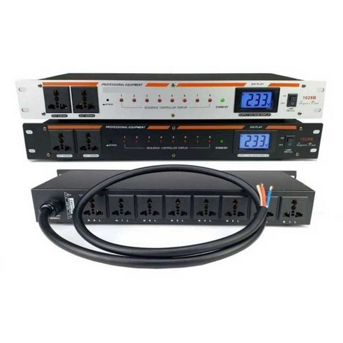 SR-328V: 10개 채널이 있는 순차전원공급기 네트워크 차단 제어 및 기계 전류 분배 비료