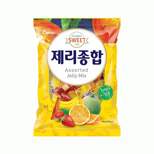 청우식품 제리종합, 2개, 420g