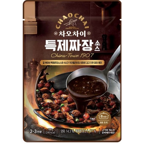 차오차이 특제짜장소스 165g 요리용소스
