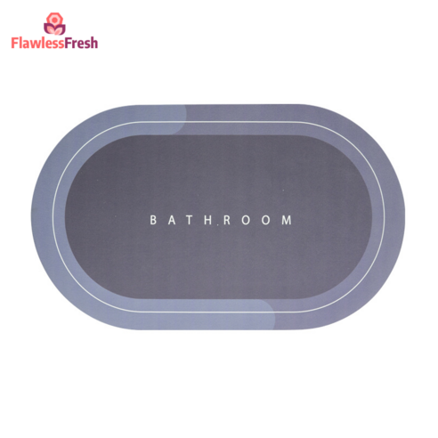 FlawlessFresh 욕실 매트 미끄럼 방지 카펫 물을, 컬러, 60*90cm