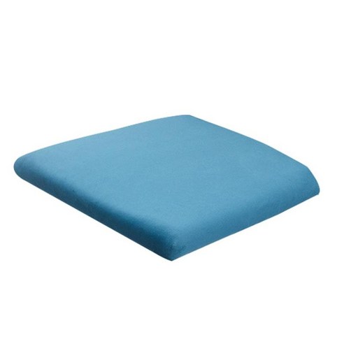 탄력 있는 좌석 덮개 사각 의자 방석 40 50 Cm 의자를 위한 보편적인 미끄럼 방지 덮개, 블루, {"수건소재":"폴리 에스터"}
