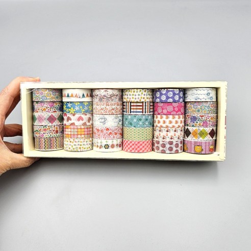 일상채움 다꾸용 마스킹 테이프 1.5 x 2m 세트, 30p A 세트, 1세트