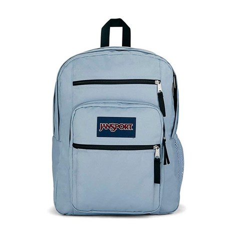 JanSport 노트북 백팩 블루 더스크 - 2개의 칸이 있는 컴퓨터 가방 인체 공학적 어깨 스트랩 15인치 슬리브 운반 손잡이 책 배낭