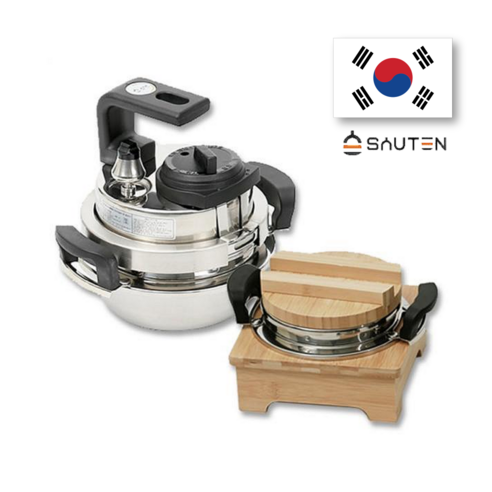 통3중 스테인리스로 완성하는 밥맛의 혁신, 소댕 미니 압력솥