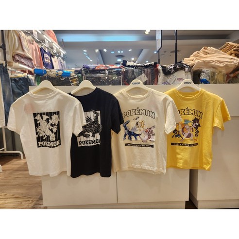미미월드 포켓몬 퀴즈배틀, 혼합색상 포켓몬스터지우옷 Best Top5 10 오후 NC 엑스코점 포켓몬스터 전설 친구들 여름용 아동 반팔 남아 티셔츠 OHRA2431C