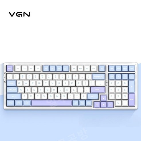 VGN V98pro V2 기계식 키보드, 블루, V98proV2, 극지여우축