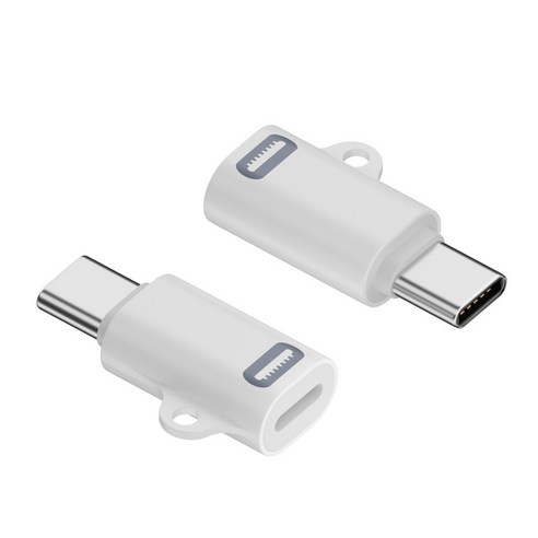 JA304 Coms PD충전 35W USB Type-C to iOS 8Pin 변환 젠더 / C타입 (F) to 8핀 (M) 변환 / 고속충전 케이블 연결, 본상품선택, 1개