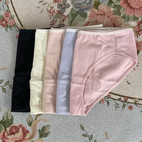 섬세한 피부를 위한 최고의 선택, 100% 국산 오가닉 순면 스판 삼각팬티
