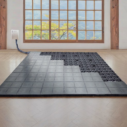 넓은 거실, 따뜻함과 건강을 한 번에 - 호야온돌Q 온수매트