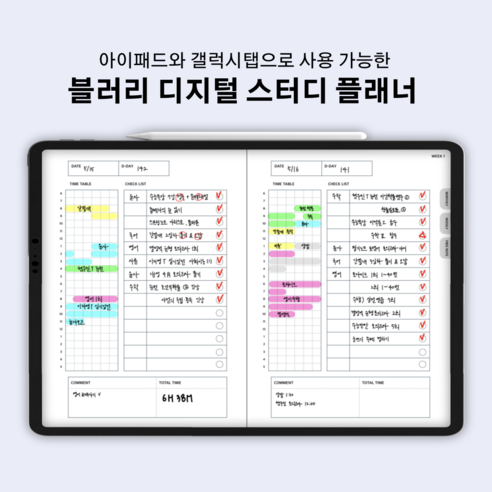 굿노트여행플래너 굿노트 스터디 플래너 / 아이패드 갤럭시탭 / 무채색속지 PDF Best Top5