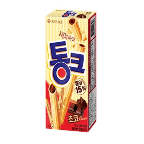 오리온 통크 초코, 45g, 1개 - 빼빼로/막대과자 | 쿠팡