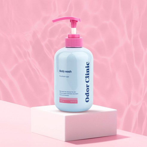 동행인류 악취제거 바디워시 500ml 오더클리닉 사춘기 냄새 노인 냄새 제거, 6개