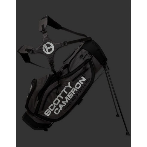 SCOTTY CAMERON 2023 MAINSTAY PATHFINDER STAND BAG CHARCOAL 스태드백 캐디백