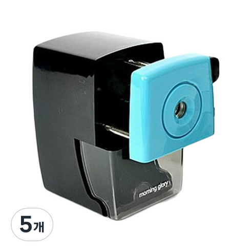 모닝글로리 8500 오피스 연필깎이, 블루, 5개