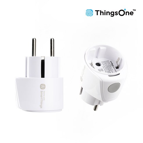 [싱스원] SmartThings(스마트싱스 전용) IOT Wi-Fi 16A 스마트 플러그 IA70001-OTP03, 1개