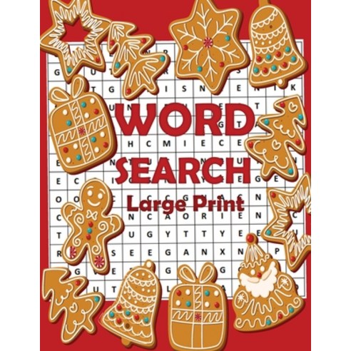 (영문도서) Large Print Word Search: Easy Senior Words Finder Puzzle Find Book Big Fortune Crossword for ... Paperback, Studiomorefolio, English, 9788367484534
