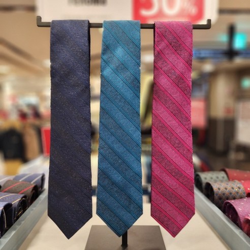 NC불광점 레노마 고퀄리티 자가드 사선 실크 넥타이 VOSTR5-005-MT NY PU 고급스러운 레노마넥타이