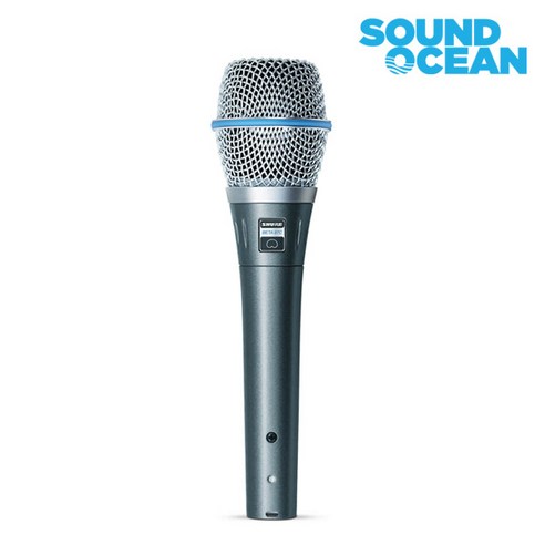 슈어 보컬용 유선마이크 블랙, BETA87C