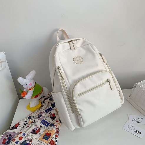 Schoolbag 여성용 배낭 간단한 조커 배낭 컴퓨터 가방